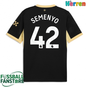 Manchester City Antoine Semenyo #42 Replik Auswärtstrikot 2026-27 Kurzarm